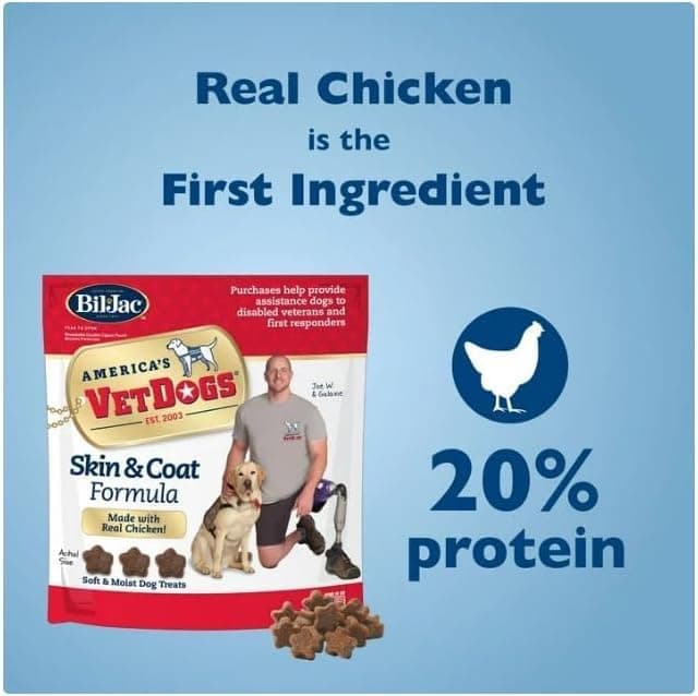 American Vet-Dogs Dog Treats, Chicken, 10 oz – 3 Pack