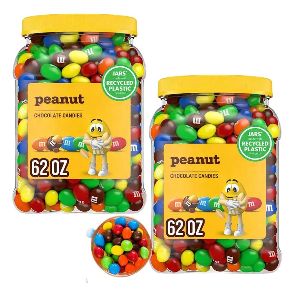 Peanut Milk Chocolate Candy, 62 oz (2 Pack)