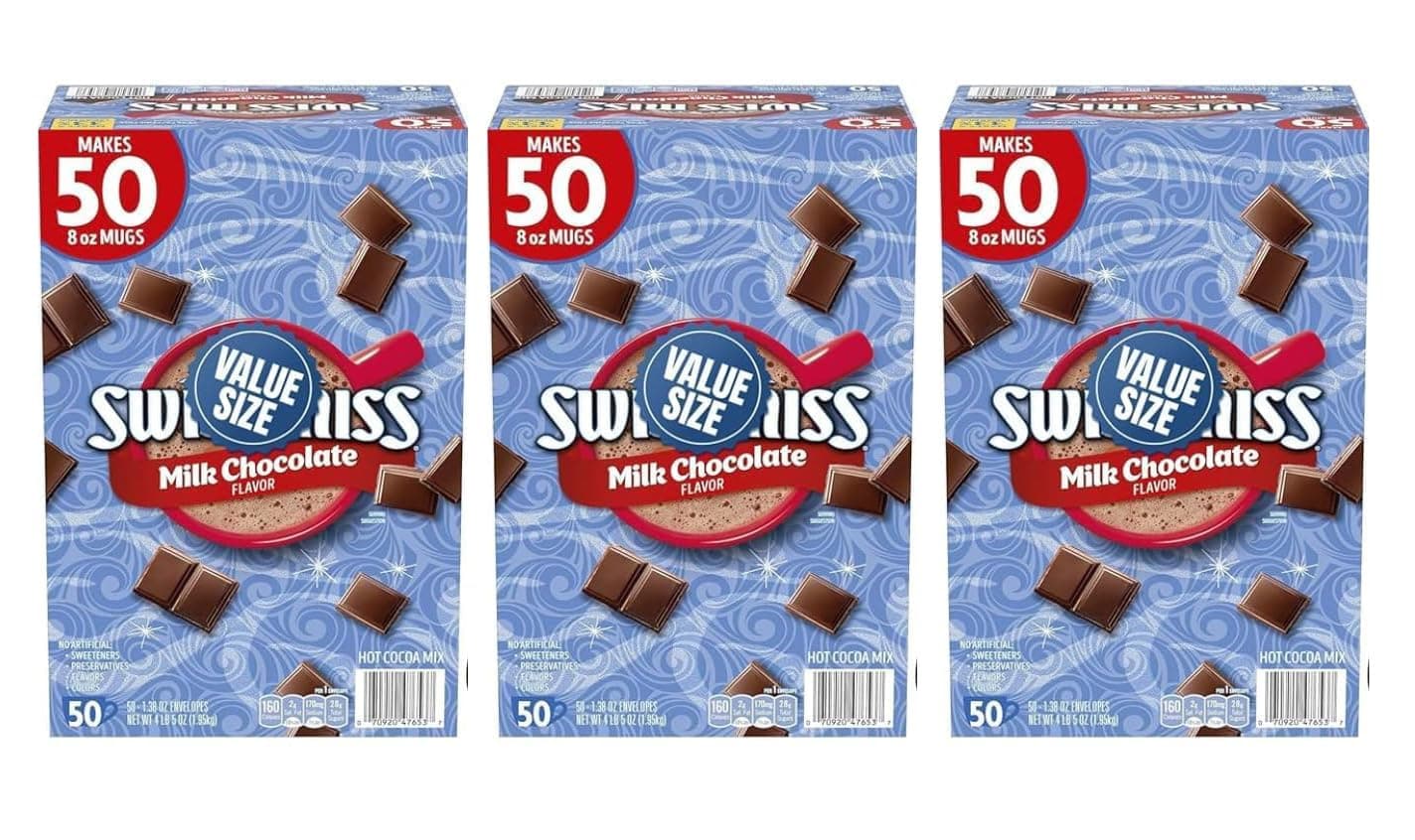Milk Chocolate Hot Cocoa Mix Packets (Pack of 3)